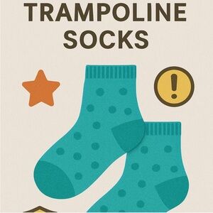 Trampoline Socks - Teal